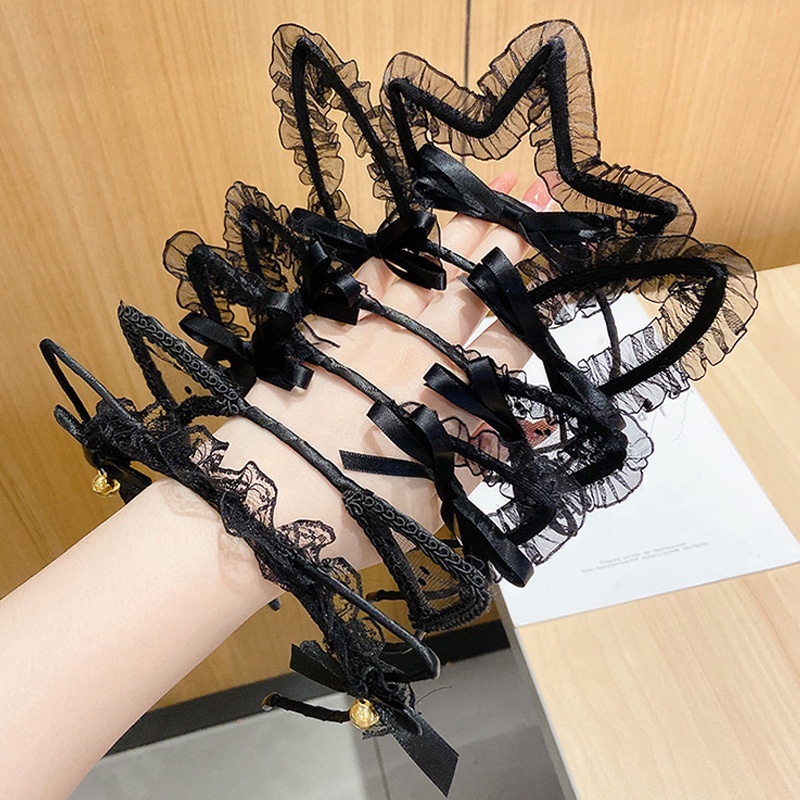 Cài tóc tai mèo dễ thương cho nữ