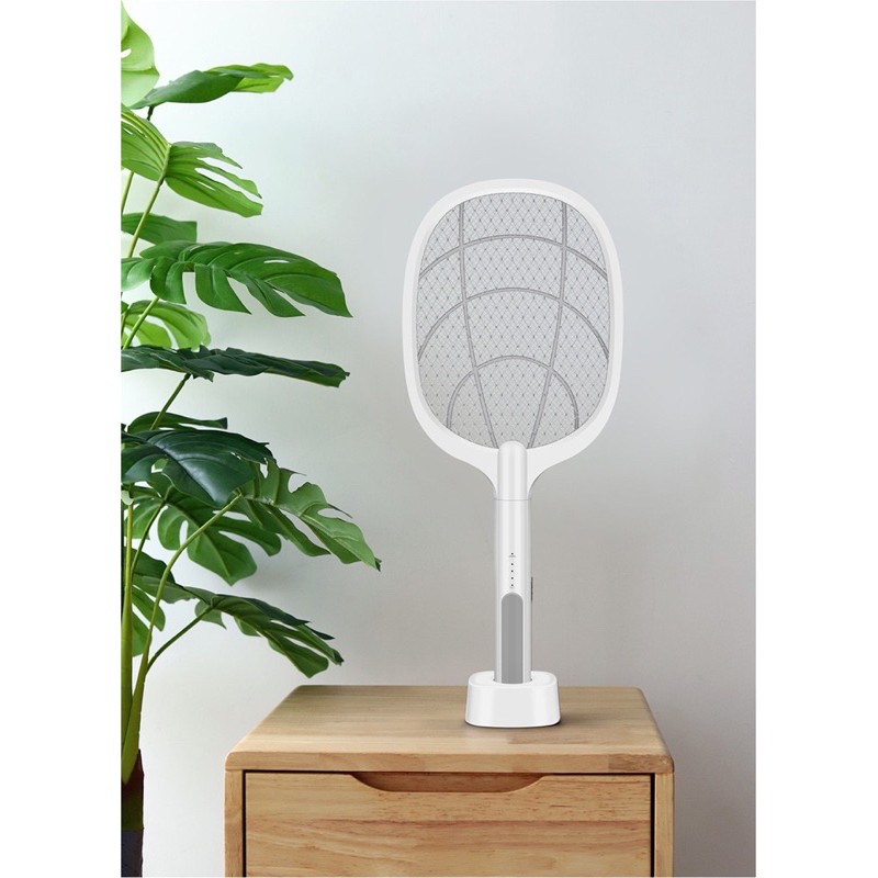 Đèn bắt muỗi UV KẾT HỢP vợt muỗi chính hãng