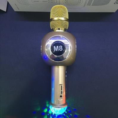 GIÁ TỐT  Micro karaoke không dây M8 hát tích hợp loa bluetooth tiện lợi Cao cấp - hàng chính hãng - BH 06 tháng