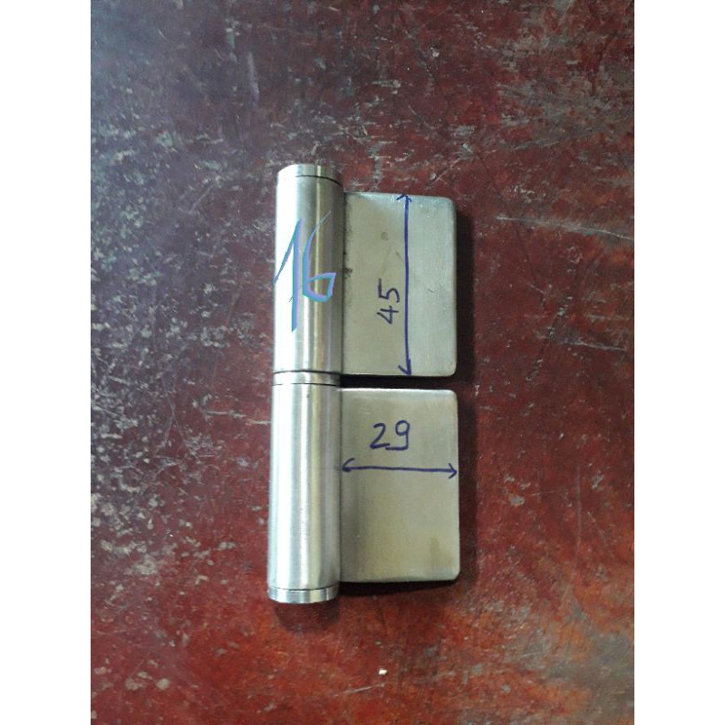 bản lề hàn cửa inox 304# bản lề cờ inox
