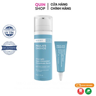 Tinh chất chống oxy hóa Paulas Choice Resist Ultra Light Super Antioxidant Concentrate Serum 5ml