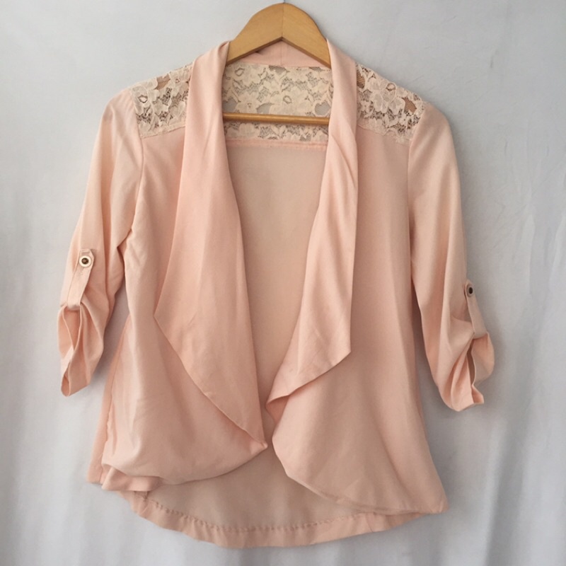 khoác Blazer Japan 1 lop xinh xắn màu ngọt ngào