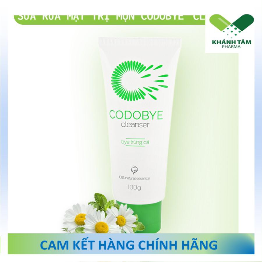 ! [COMBO] 4 hộp viên uống CODOBYE, tặng kèm 1 chai sữa rửa mặt CODOBYE CLEANSER