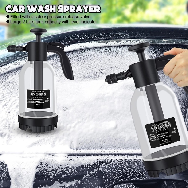 Bình Xịt Nước Rửa Xe Hơi Áp Suất Cao 2L