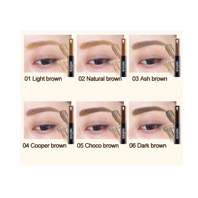 Mascara lông mày Aritaum IDOL Brow Mascara