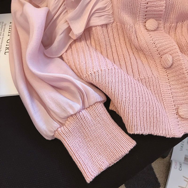 Áo Sweater Cổ Chữ V Thiết Kế Mới Thời Trang Theo Phong Cách Pháp Cho Nữ  tao bao