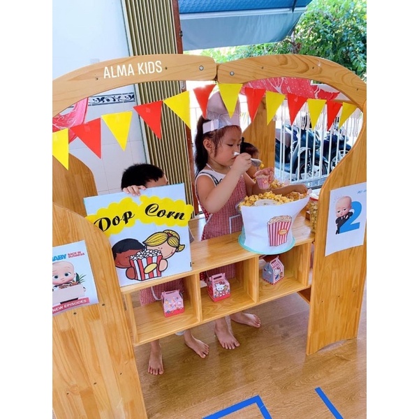 Nhà Chòi Cho Bé Waldorf Playstand