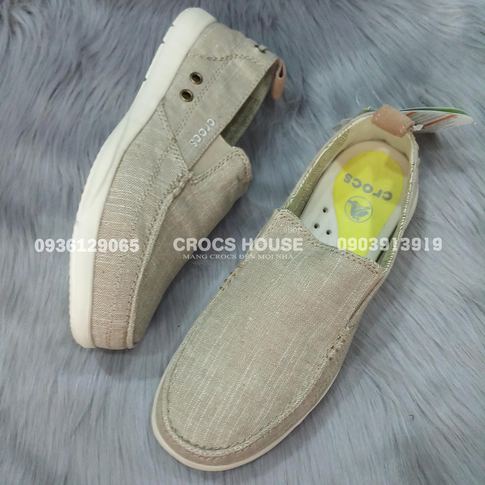 (Cao cấp) Giày lười nam cross walu chambray xuất xịn, giày cross nam vải - Cross house | BigBuy360 - bigbuy360.vn