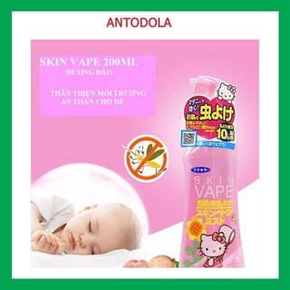 Xịt chống muỗi & côn trùng skin vape 200ml cho bé skinvape repellent - ảnh sản phẩm 3