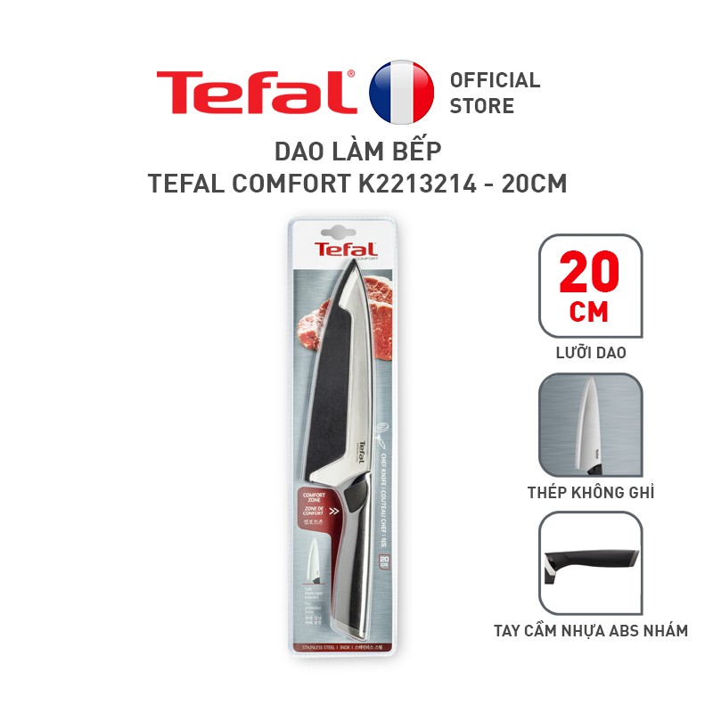 [LIFEHL1 giảm 10%] Dao Tefal Comfort 20cm