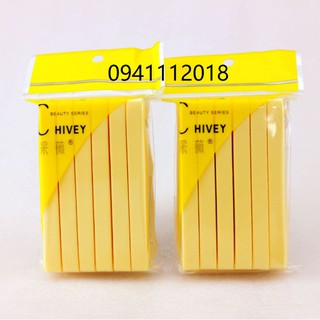 Bông mút rửa mặt Chivey 12 miếng