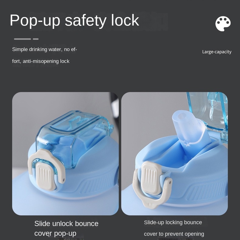 Bình Nước Thể Thao Không BPA Phù Hợp Cho Các Hoạt Động Ngoài Trời