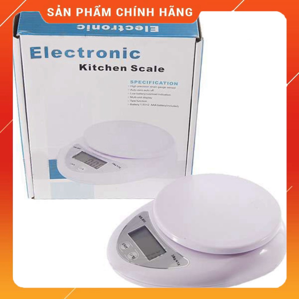 Cân tiểu ly tối đa 5kg, chạy bằng pin