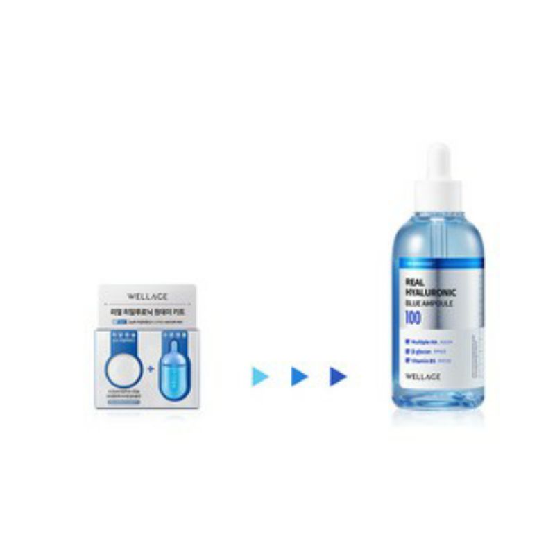Tinh Chất Wellage Real Hyaluronic Blue 75ml/100ml