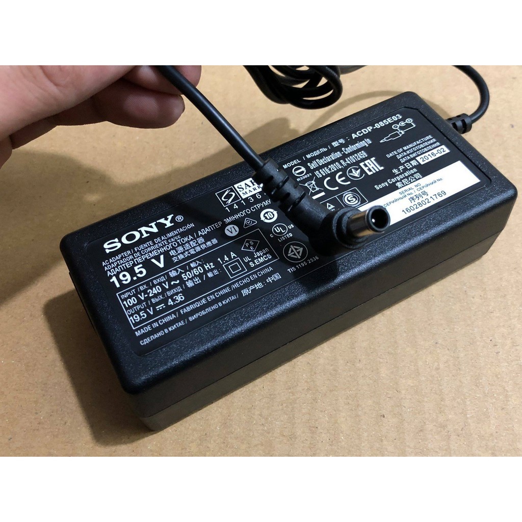 ADAPTER TIVI SONY 19.5V 4.36A 4.35A CHÍNH HÃNG shopphukien192