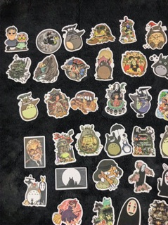 STICKER/ HÌNH DÁN: GHIBLI STUDIO (27) - SET 15 CHIẾC
