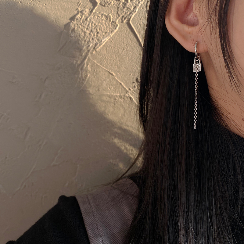 Khuyên Tai Hình Ổ Khóa 22771 Thời Trang Cho Nữ