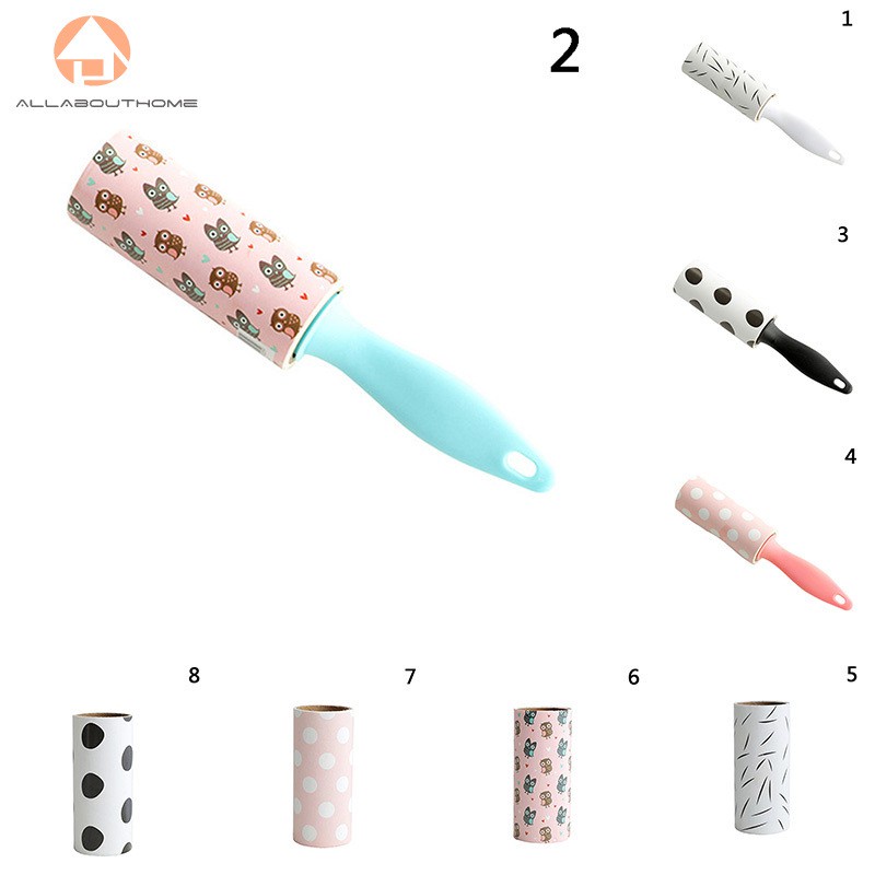 ABH Clothes Coat Sticky Lint Roller Dog Pet Hair Remover Mini Portable Cleaning Device