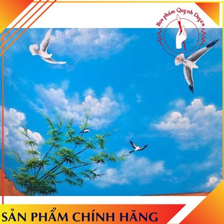 [GIÁ RẺ] sơn xanh vẽ trần mây nghệ thuật 1kg