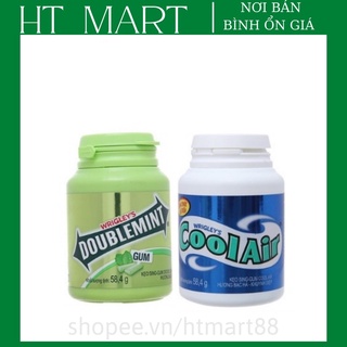 Kẹo Cao Su Doublemint Vị Bạc Hà - Hủ 40 Viên