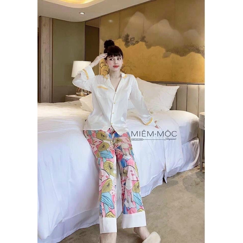 [ FREESHIP + MIỄN PHÍ ĐỔI TRẢ ] Đồ bộ Pijama lụa Satin 💟 Hàng loại 1 siêu HOT HIT