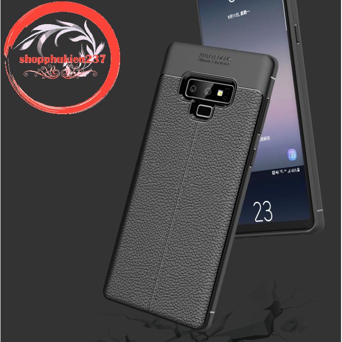 [Freeship toàn quốc từ 50k] ỐP LƯNG SAMSUNG GALAXY NOTE 9 ỐP DẺO CHỐNG SỐC GIẢ DA AUTO FOCUS