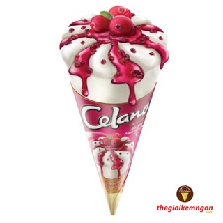 Kem ốc quế sữa chua nam việt quất Celano Classic 66g