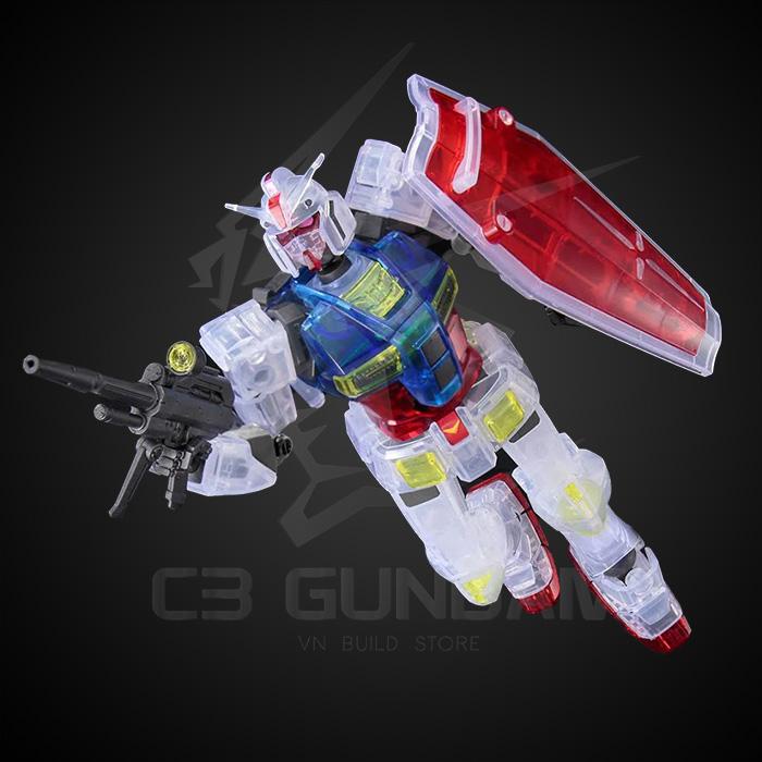 [BANDAI] HG 1/144 GUNDAM G40 INDUSTRIAL DESIGN VER CLEAR COLOR [GUNDAM EXPO]HGUC ĐỒ CHƠI MÔ HÌNH LẮP RÁP GUNPLA NHẬT BẢN