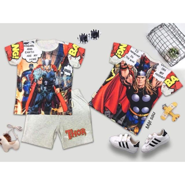 Bộ Thor truyện tranh SAMKIDS size 3-10