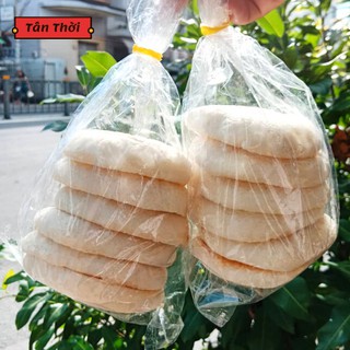 Combo đặc biệt 1 bịch bánh bao sữa tuổi thơ loại ngon + 20 bánh tráng muối tôm bơ vàng Tây Ninh