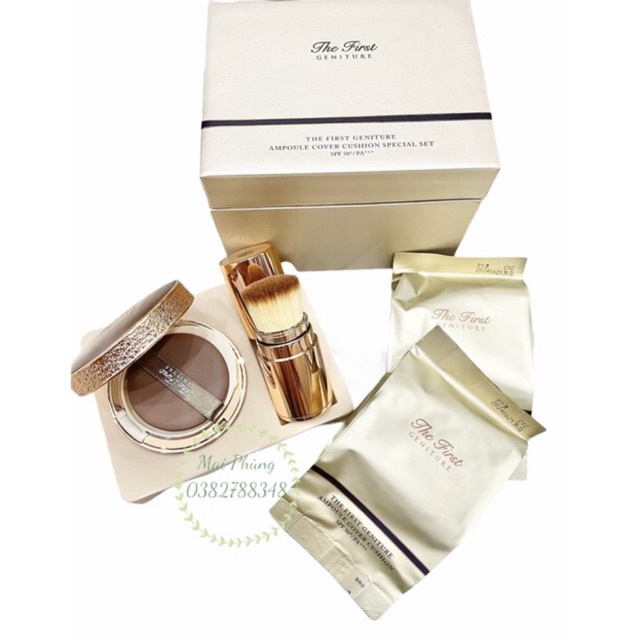 Bộ phấn nước Ohui The First ampoule cover cushion special set