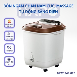 Bồn ngâm chân massage tự động 6d, máy ngâm chân mát xa tự động thư giãn tác động 3 chiều