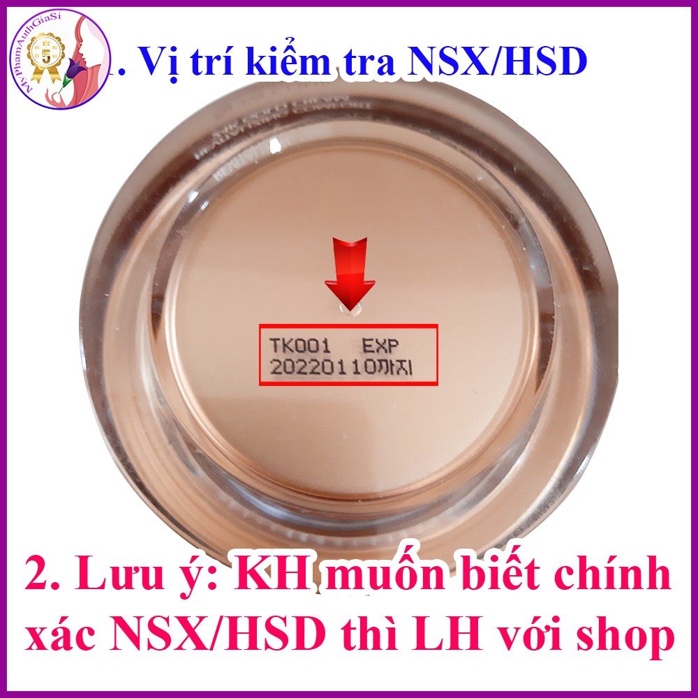 Kem dưỡng trắng và tái tạo da 3w collagen & luxury gold 100ml