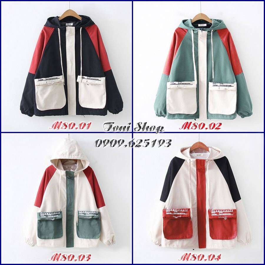 ÁO KHOÁC KAKI Túi Hộp Phối - M80 [Kèm Ảnh Thật] | BigBuy360 - bigbuy360.vn