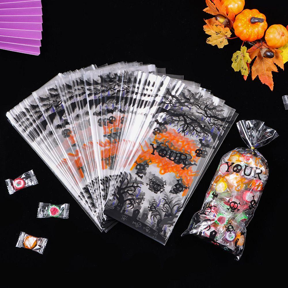 Bộ 100 Túi Đựng Kẹo Halloween