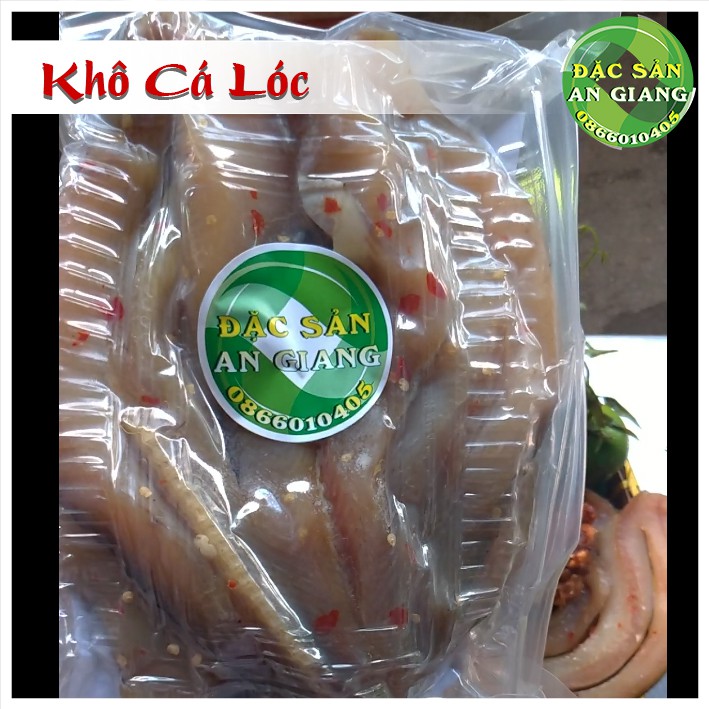 Khô Cá Lóc 2 nắng 500 gram - Đặc Sản An Giang