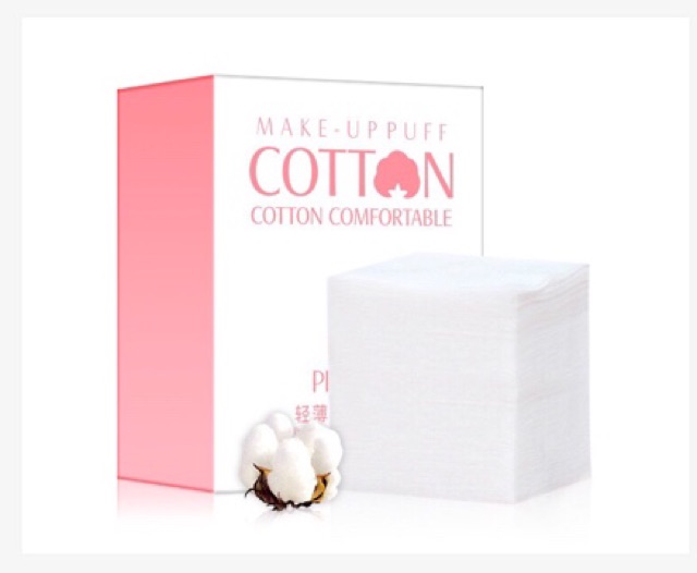 Bông đắp toner cotton PIETENG 100 miếng