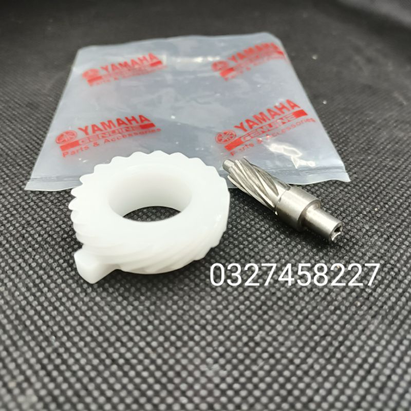 Cặp nhông sâu công tơ mét thắng đùm xe Sirius, Jupiter zin