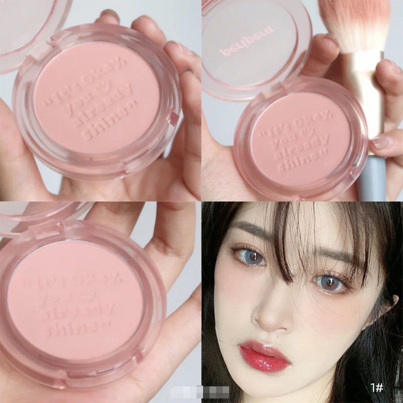 (Hàng Mới Về) Phấn Má Hồng Peripera In Chữ Làm Sáng Tông Màu Da 02 Sữa | BigBuy360 - bigbuy360.vn