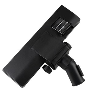 Bàn chải hút bụi khô mặt Inox 32 - 38mm ( có bánh xe ) cho máy hút bụi