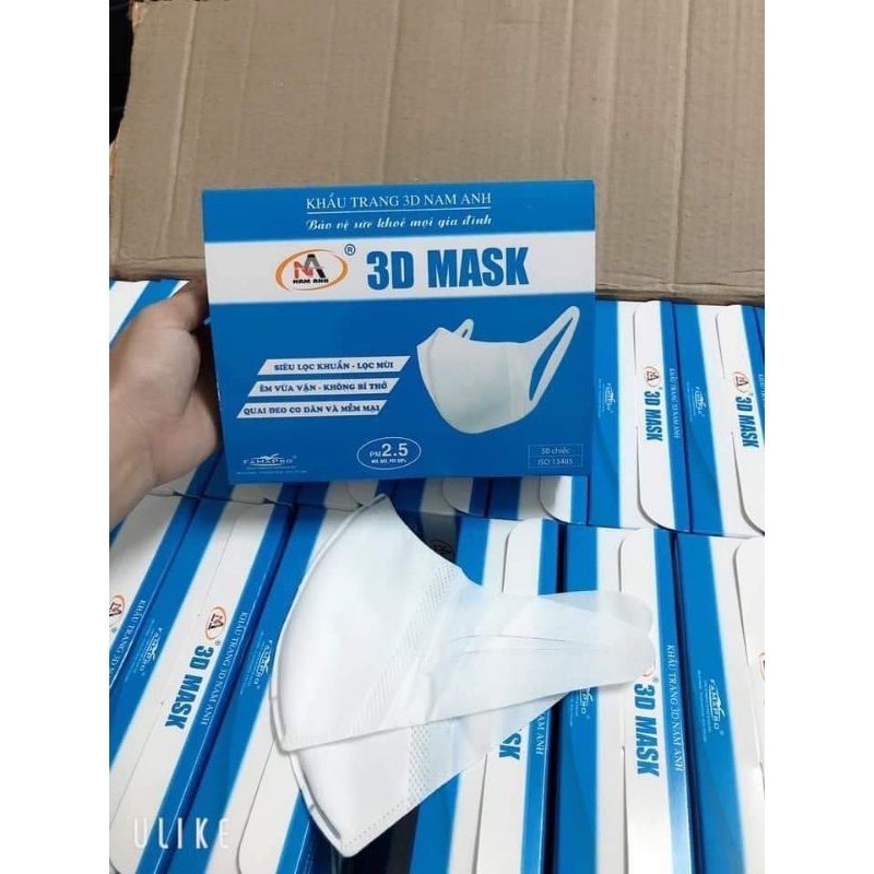 KHẨU TRANG 3D MASK - 1 HỘP/ 50 CÁI