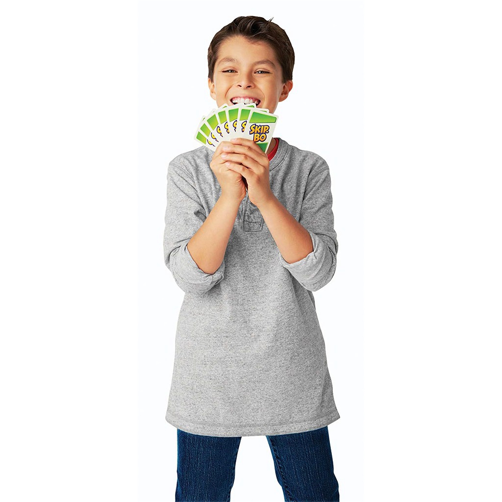 Bộ bài chơi trò Board Game UNO SKIP BO