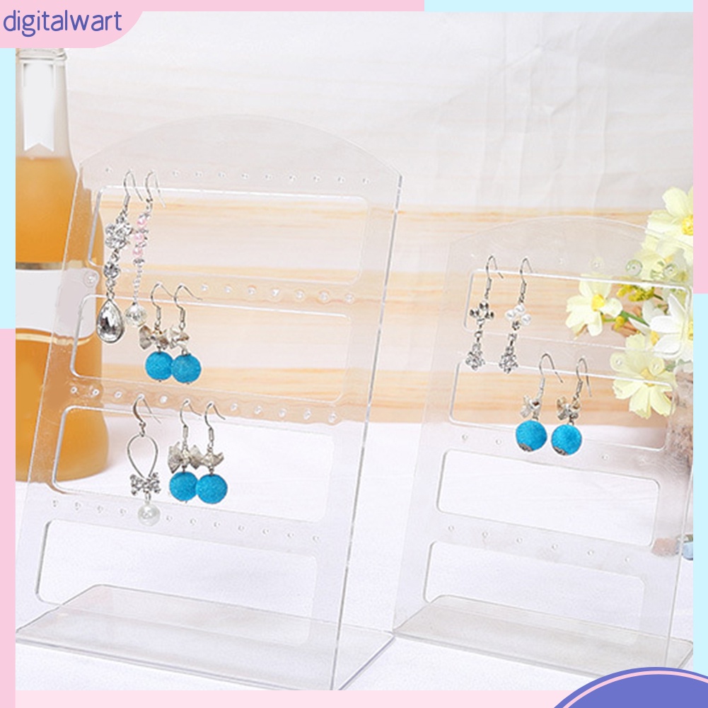 Khung treo trưng bày trang sức 24/48 lỗ chất liệu nhựa acrylic cao cấp