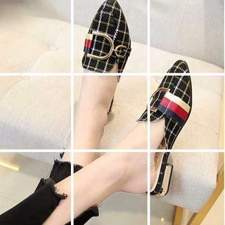 Dép Bít Mũi Nhọn Dễ Phối Đồ Thời Trang Cho Nữ
