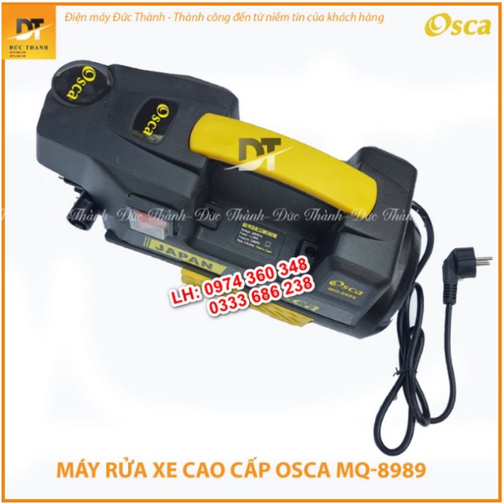 Siêu hot Máy rửa xe OSCA JAPAN 2500w tặng và bình bọt tuyết.