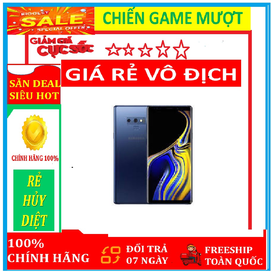 điện thoại Samsung Galaxy NOTE 9 ram 6G/128 Chính Hãng -  SAMSUNG GALAXY NOTE 9 Chính hãng: