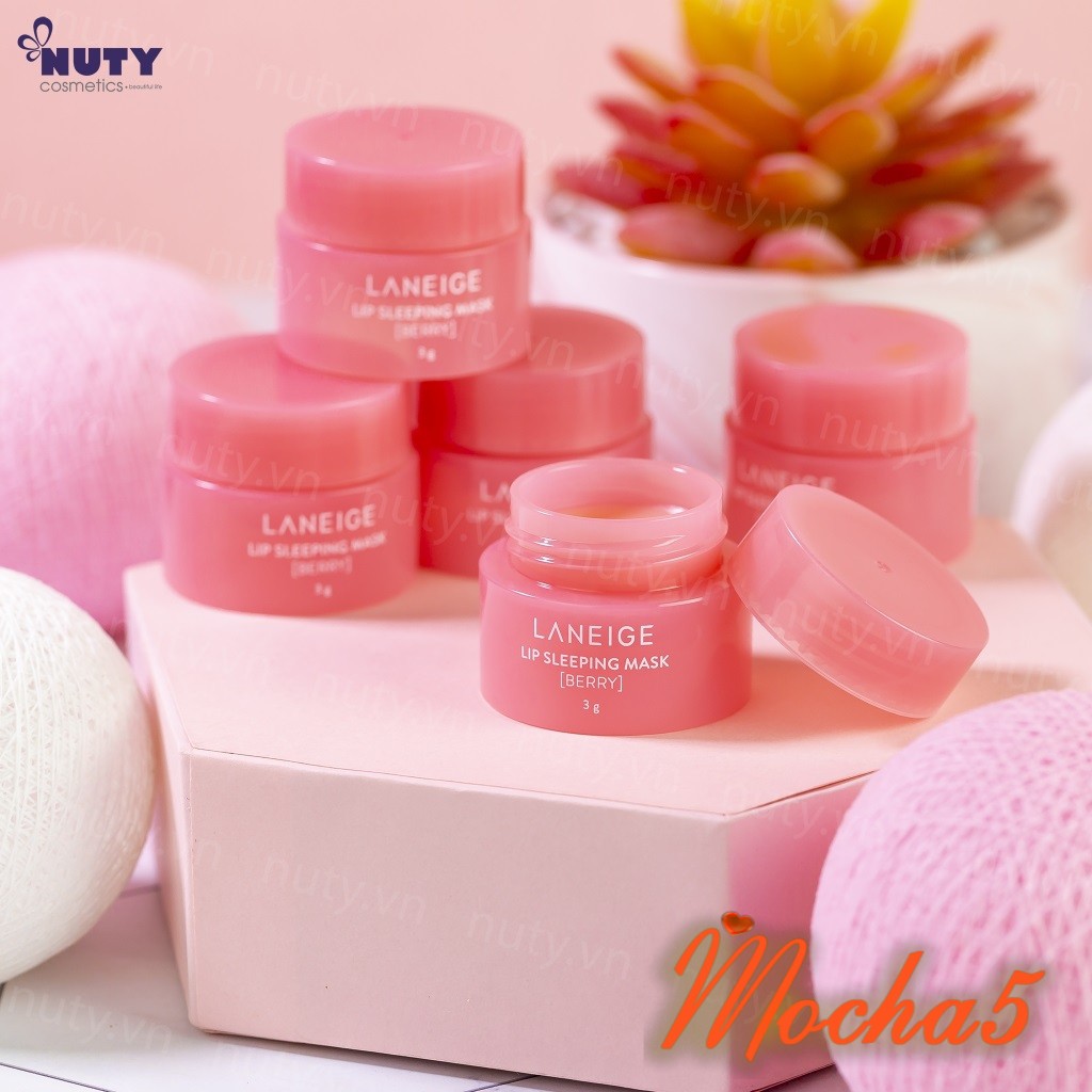 Mặt nạ ngủ môi Laneige Lip Sleeping Mask DƯỠNG HỒNG MỀM MÔI mini 3g