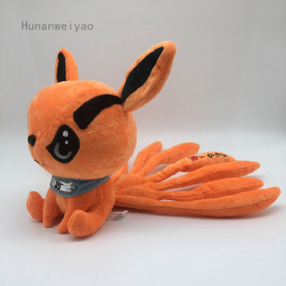 Đồ chơi nhồi bông Hunanweiyao 25cm Hình Naruto Kurama Nine-Tails Chibi
