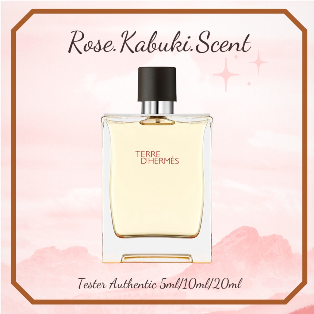 𝑹𝒐𝒔𝒆 𝑲𝒂𝒃𝒖𝒌𝒊_ Nước hoa Terre D’Hermes EDP 5ml/10ml/20ml