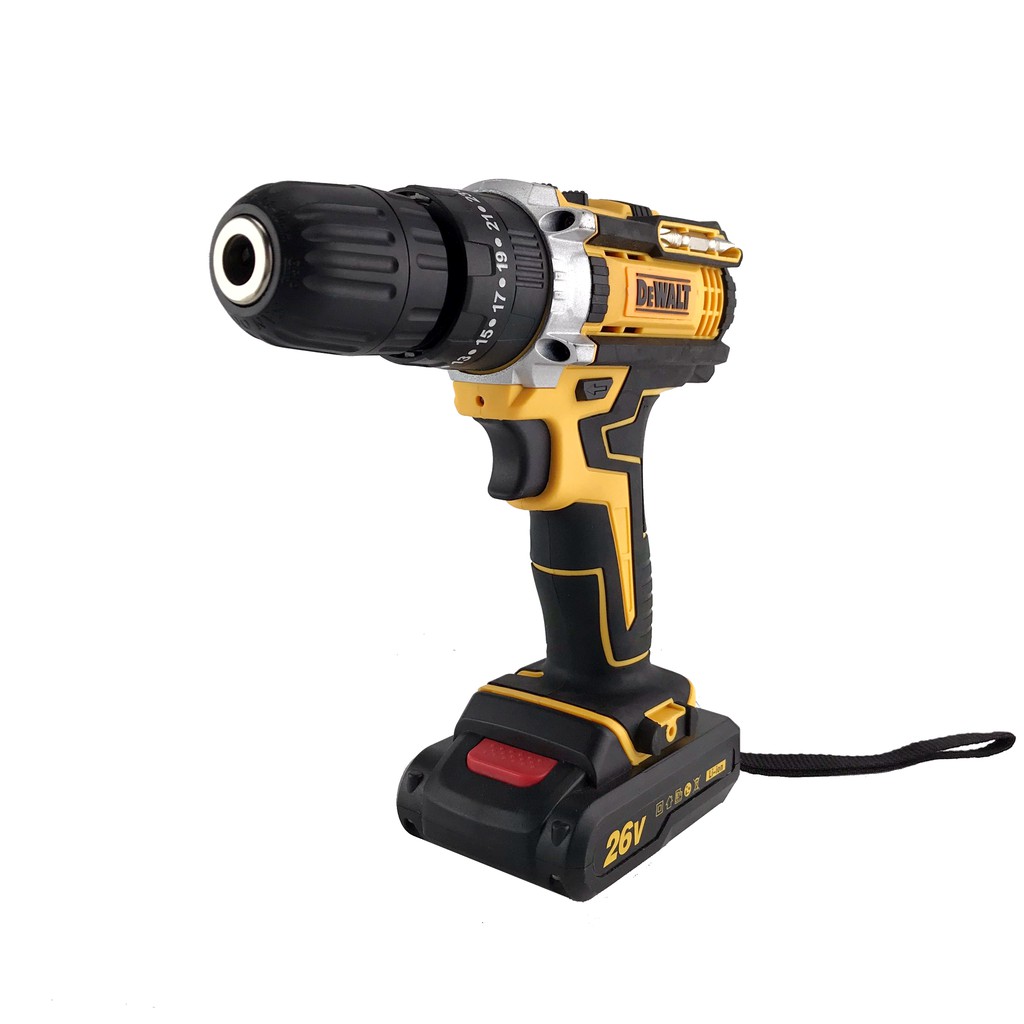 Thân máy khoan pin đa năng, máy vặn vít cầm tay Dewalt 26vf loại 1 (chỉ bao gồm thân máy)